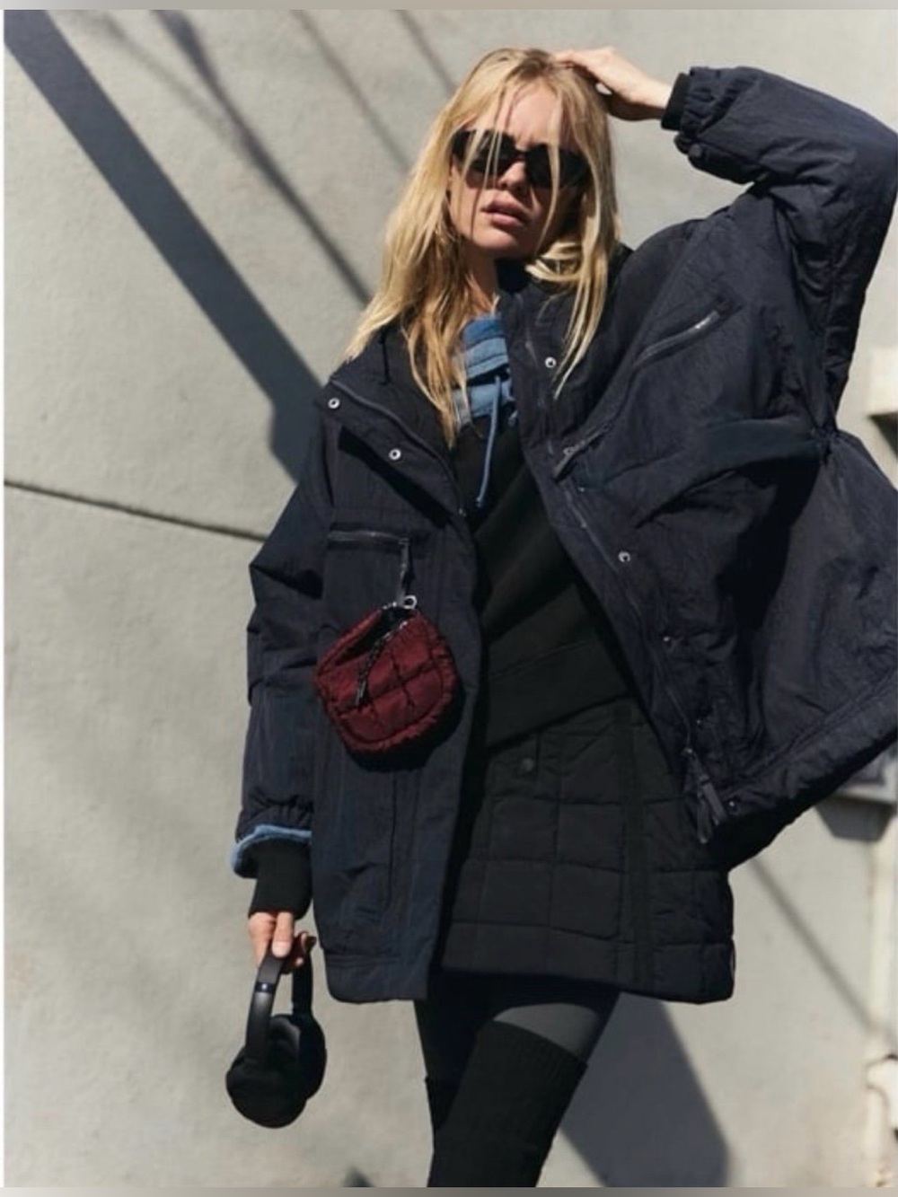 Free People Movement Billie Boxy Insulated Lightweight Jacket